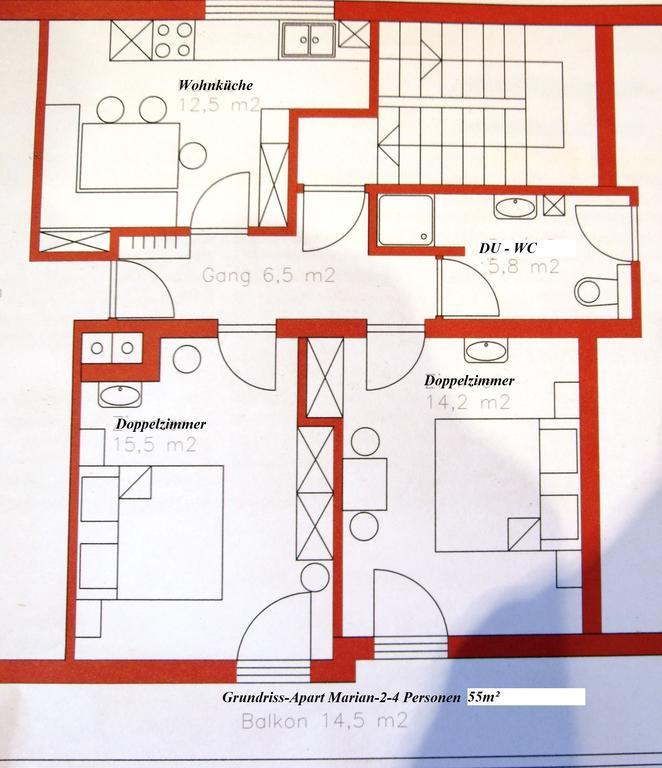 Apart Nicole Apartman See Szoba fotó